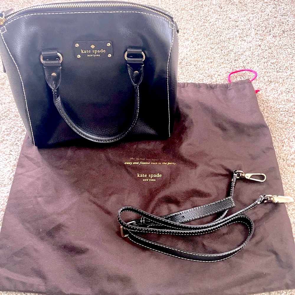 Kate Spade black satchel